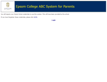 Tablet Screenshot of abc.epsomcollege.org.uk